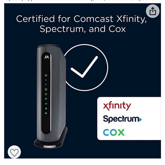Motorola MG8702 docsis 3.1 cable modem + ac3200 Wifi router - Picture 4 of 4